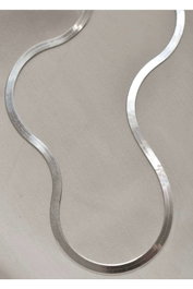 Heliophilia Silver Collar de Acero Plateado STEEL-N051